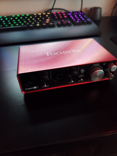 Interfaz De Audio Focusrite Scarlett 2i2 2.ª  Gen