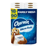 Papel Higiénico Charmin Ultra Soft, 18 Family Mega Rolls