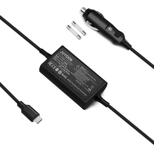 Juyoon Cargador De Coche De 65 W Para Hp Spectre X360 13 14 