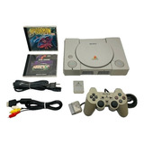 Playstation 1 Fat Ps1 Tijolão Controle Jogo Video Game