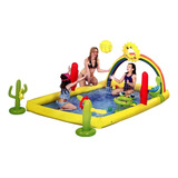 Piscina Inflable Para Bebe/niños Juego Acuatico Volleyball