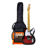 Combo Guitarra Eléctrica Sxtelecaster + Accesorios