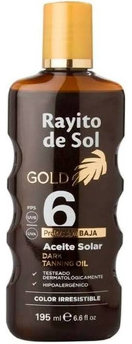 Rayito De Sol Aceite Solar Fps6