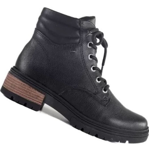 Bota Coturno Dakota G9781 Feminina Couro Confortável Oferta