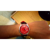 Reloj Fossil ,est.piloto ,color Rojo ,43mm