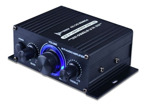 Mini Receptor Amplificador De Potencia De Audio Ak170 12v