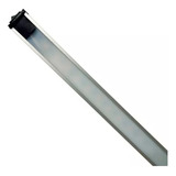 Liston Led Perfil Aluminio 4w 40cm Con Tecla 220v Luz Calida