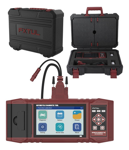 Herramienta De Diagnóstico De Motocicleta M6 Obd2 Compatible