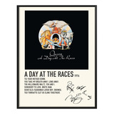 Cuadro Queen Music Album Tracklist Exito A Day At The Races