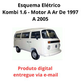 Esquema Da Injeção Vw Kombi 1.6 - Motor A Ar De 1997 A 2005