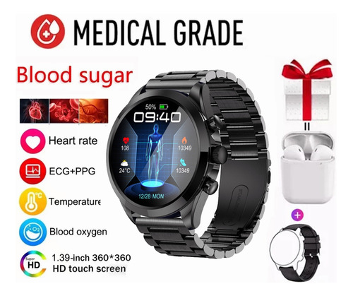 Reloj Inteligente Para Hombres Para Huawei/blood Sugar/ecg