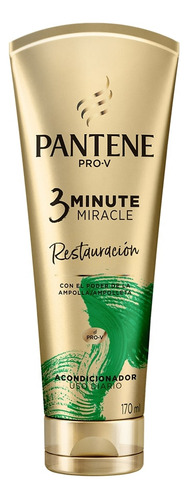 Crema Peinar  3minrest 170 Ml Pantene Shamp-cr-acond Pro