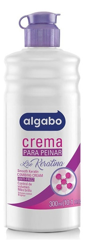 Crema De Peinar Con Keratina 300ml Algabo 