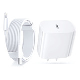 Cargador Rapido Certificado Mfi 20w Cable 3 Metros iPhone 3m