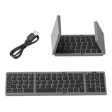 20 Teclado Bluetooth Plegable Con Teclado Digital. 