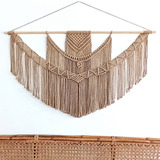 Tapiz Xl 1 Metro Color Colgante Deco Pared Macrame