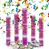 5 Cañones 30 Cm Bazuca Bazooka Popper Confetti Party Batucad