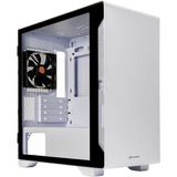 Gabinete Gamer Thermaltake S100 Tg Vidrio Templado Fan Color Blanco