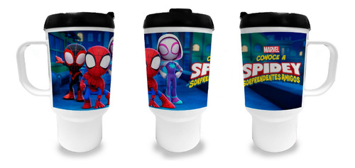 Jarro Térmico Superheroes Spidey Taza Vaso