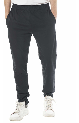 Pantalon Jogging Clásico Recto De Hombre Algodon Frisado