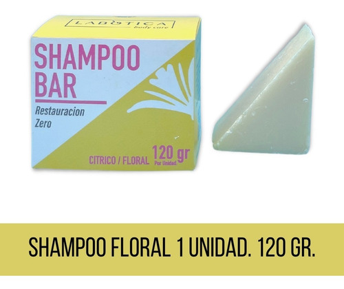 Shampoo Solido Floral Sin Sulfatos Ni Siliconas La Botica Eco