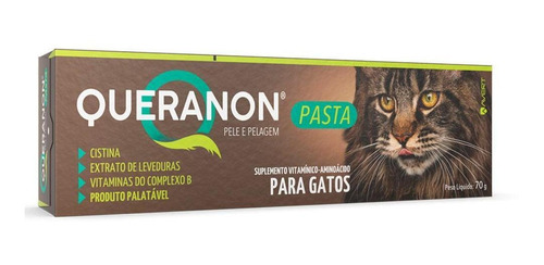 Suplemento Alimentar Gatos Queranon Pasta Avert 70g