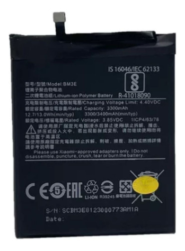 Bateria Bm3e Flex Compatível Com Xiaomi Mi 8