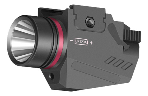 Lanterna Tática Com Mira Laser Para Airsoft Red Dot 20mm