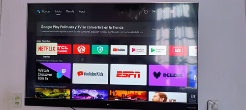 Tv Tcl L55c2 Led Android Tv 4k 55  Usado Perfecto Estado