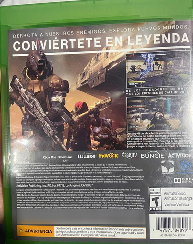 Pack De Juegos Para Xbox One Regaló De 