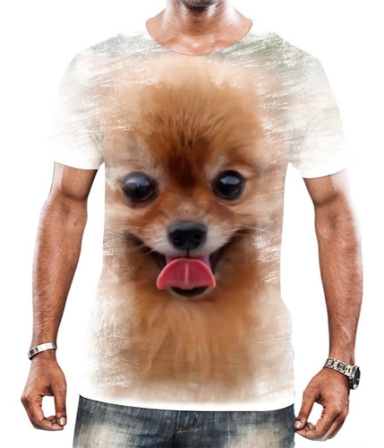 Camiseta Camisa Cachorros De Raça Lulu Da Pomerânia Fofo 9