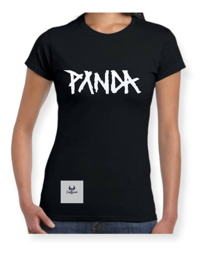 Playera Pxndx Rock Logo Dama