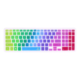 Protector De Teclado Arcoiris Para Dell Inspiron 15