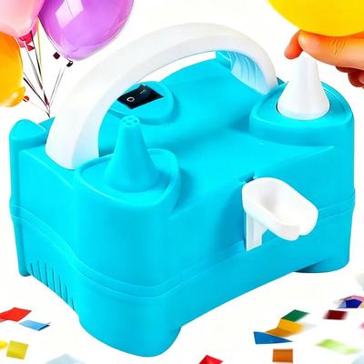 Bomba eléctrica inflable del globo de la CA del agujero dual de la alta presión Bomba eléctrica del globo del enchufe de los E.E.U.U. Bomba inflable portátil 110V Azul | MercadoLibre