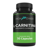 L-carnitina High Power Suplemento 30 Caps