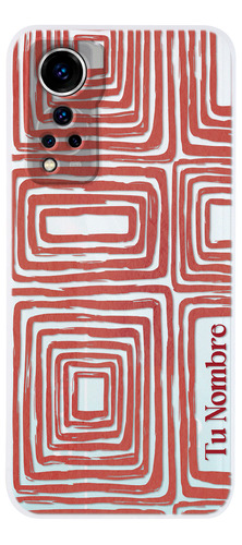 Funda Para Zte Para Mujer Abstracto Con Nombre