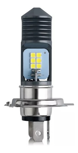 Foco Faro Motocicleta Hiper Led H4 Baja/amarillo Alta/blanco