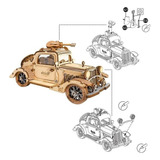 Auto Vintage Puzzle 3d Robotime