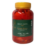 Morrones En Aceite Green Olive 450g