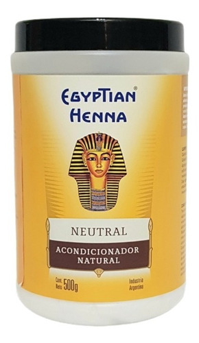 Egyptian Henna X500gr Marrón Color, Castaño Dorado O Neutral