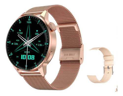 Reloj Inteligente Smartwatch Llamada Android & Ios Mujer 