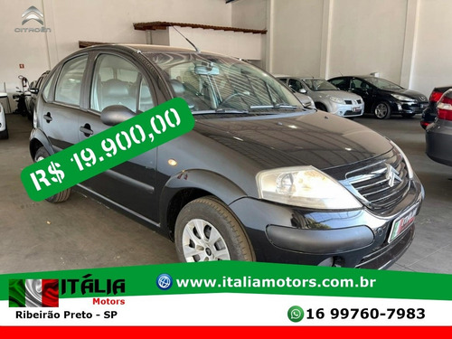 CITROEN C3 GLX 1.4 PRETO 2008
