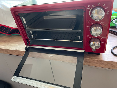 Forno Elétrico Oster Convection Cook 18l Vermelho 220v