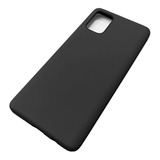 Carcasa Silicona Para Samsung Galaxy A71 Mobilehut Negro