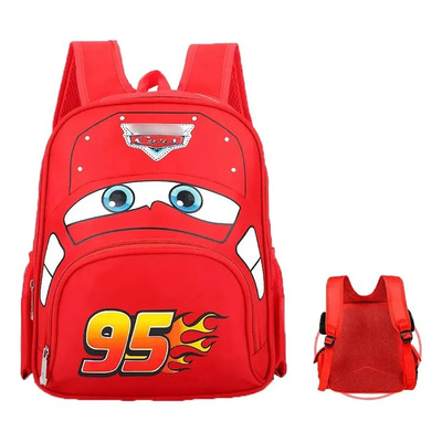 Carro Rayo Mcqueen Cars De Mochila Preescolar Auto 3d Animados Para Niños | Meses sin interés