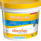 Pastillas 200 Grs X 4 Kg Clorotec Disolución Lenta.