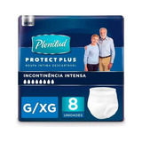 Roupa Íntima Descartável Plenitud Protect Plus G/xg 8 Unidad