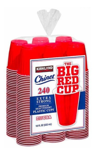 Vasos Gigantes Para Fiestas® Kirkland 240 Unidades 