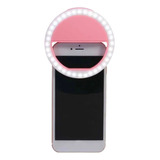 Aro Luz Led Celular Selfie Anillo 3 Modos Iluminación Usb 