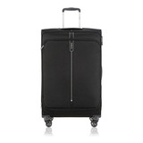 Maleta Grande Expandible En Poliéster Samsonite Popsoda Black Color Black